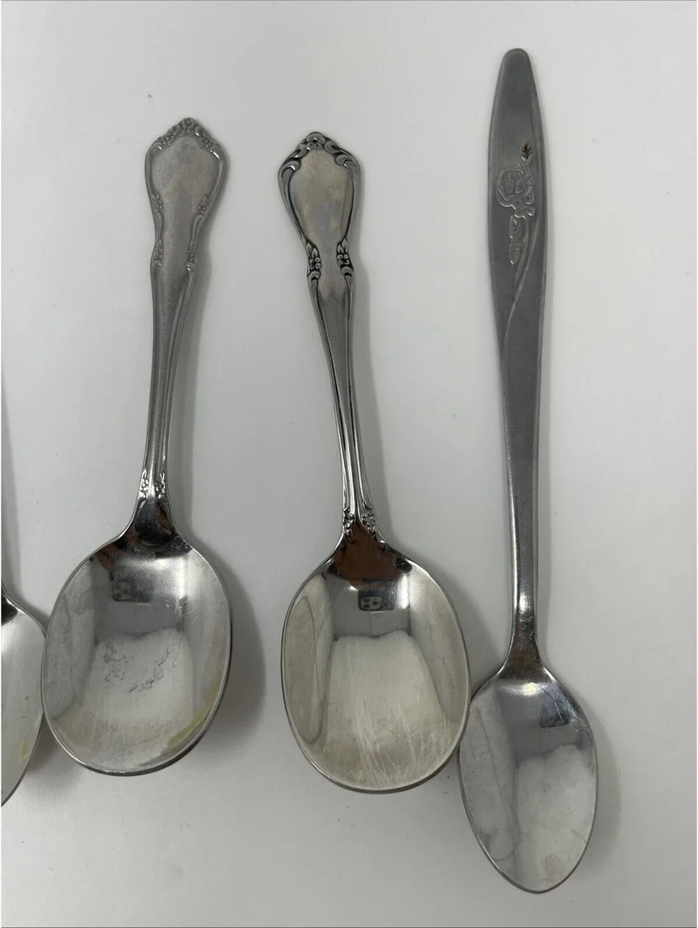 Vintage Oneida Chateau 3-Piece Child Flatware Feeding Set 1990 Silver with 7 Add